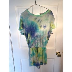 American Apparel Tie-Dye Romper